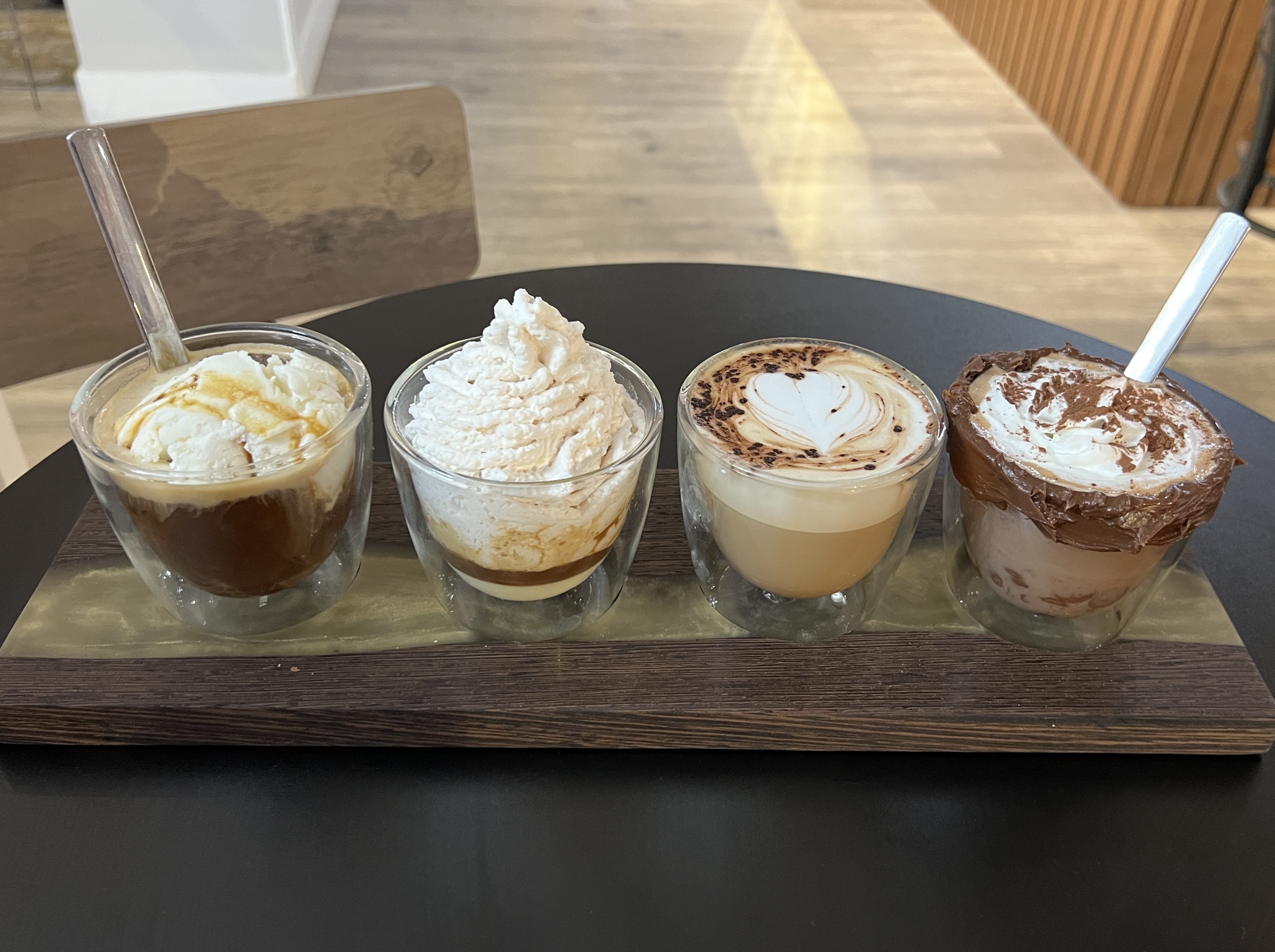 Lemont Coffee Lounge - Latte Flight