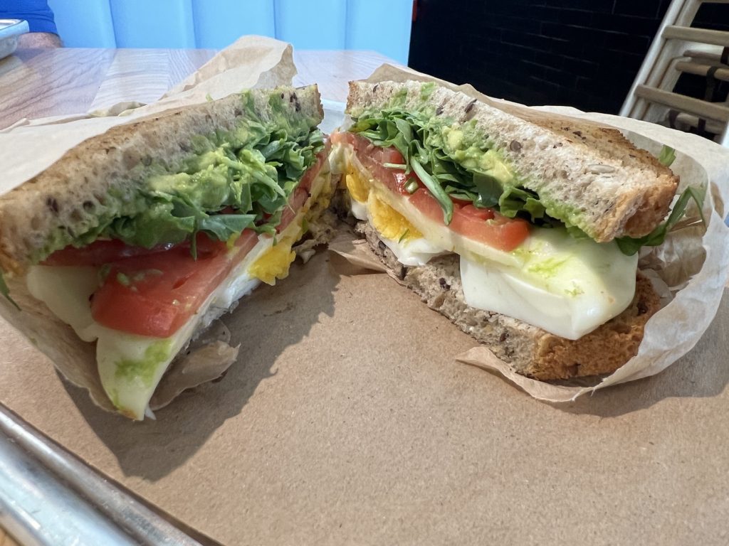 Mozzarella Egg Sandwich - Orlandoalatte